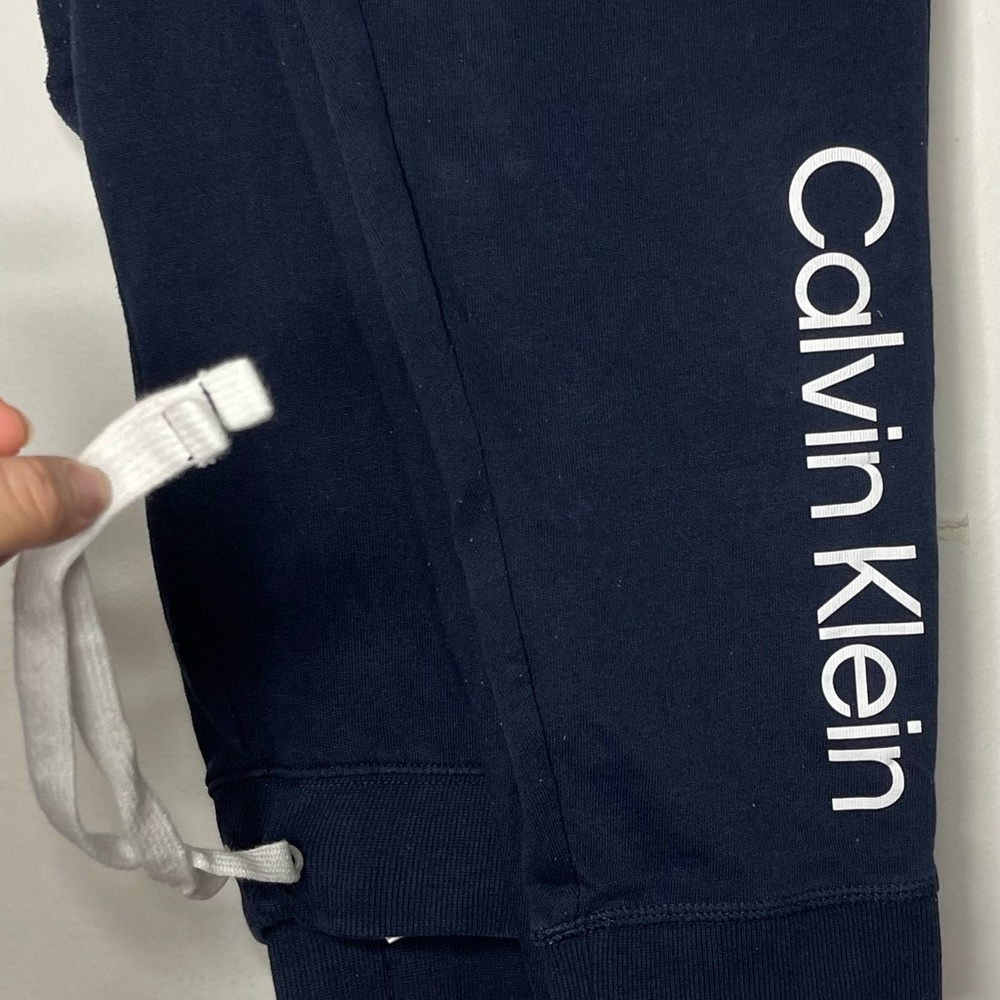 Calvin Klein Navy Blue Sweatpants